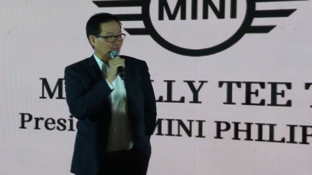 Willy Tee Ten, President of MINI Philippines.