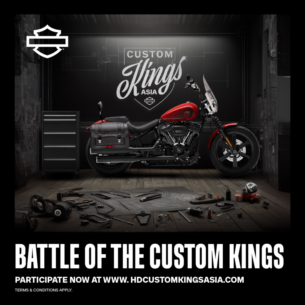 Harley-Davidson® Custom Kings Asia 2024 Invites Builders and Enthusiasts to Unleash their Creativity